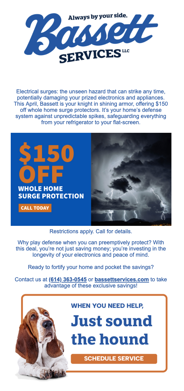 Bassett — Email campaign
