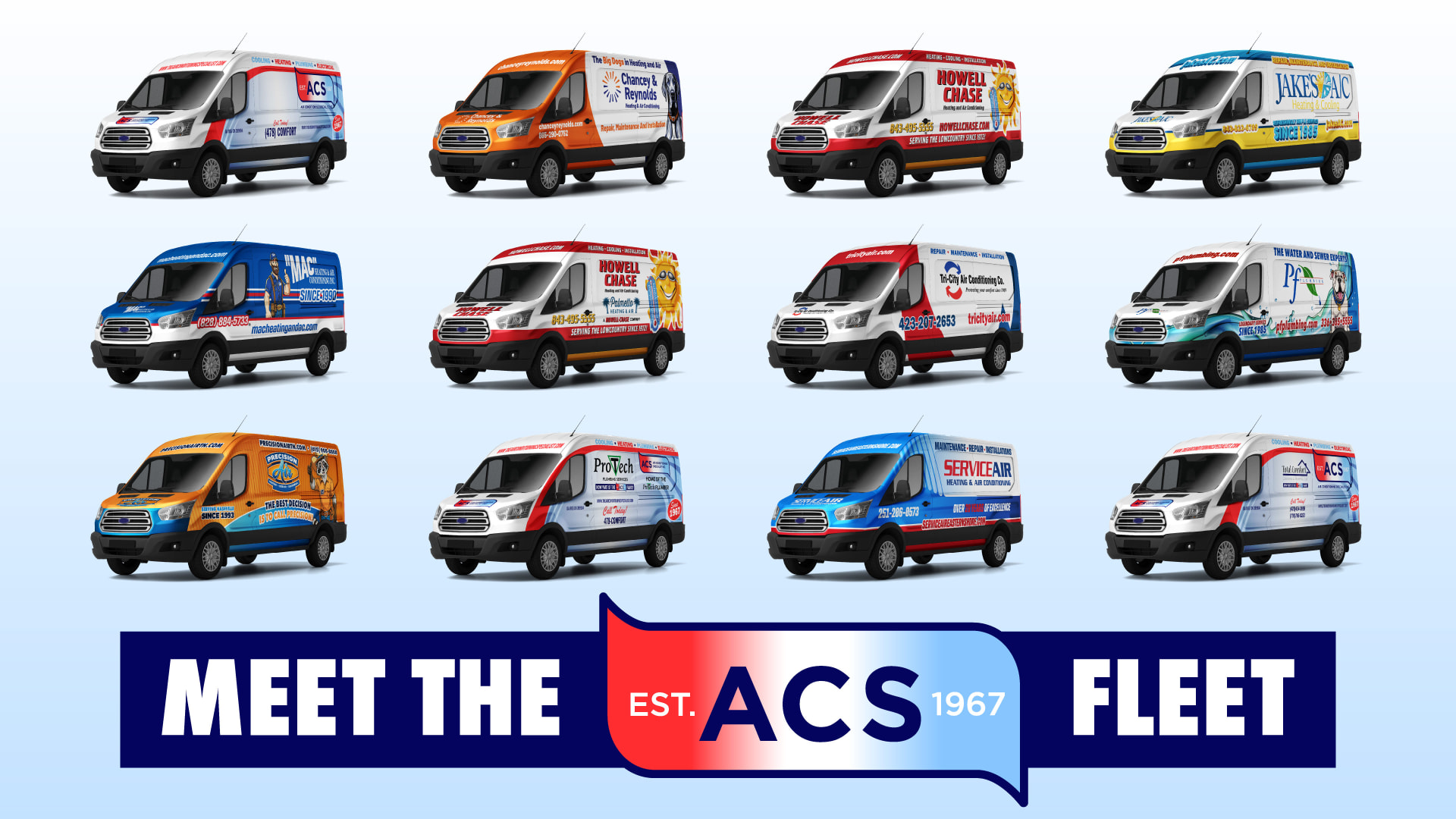 Fleet graphics — Vehicle wraps & brand identity
